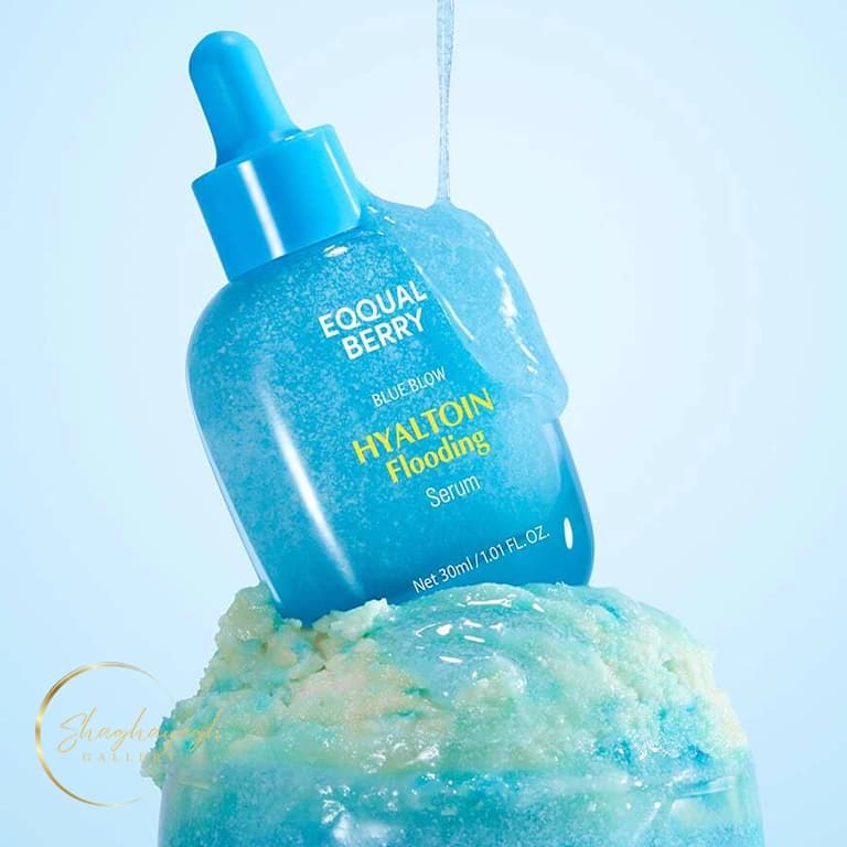 سرم ابرسان و خنک‌کننده هیالتوین پوست دهیدراته اکوالبری ۳۰ میل EQUALBERRY Hyaltoin Flooding Serum 30ml — تصویر ۳