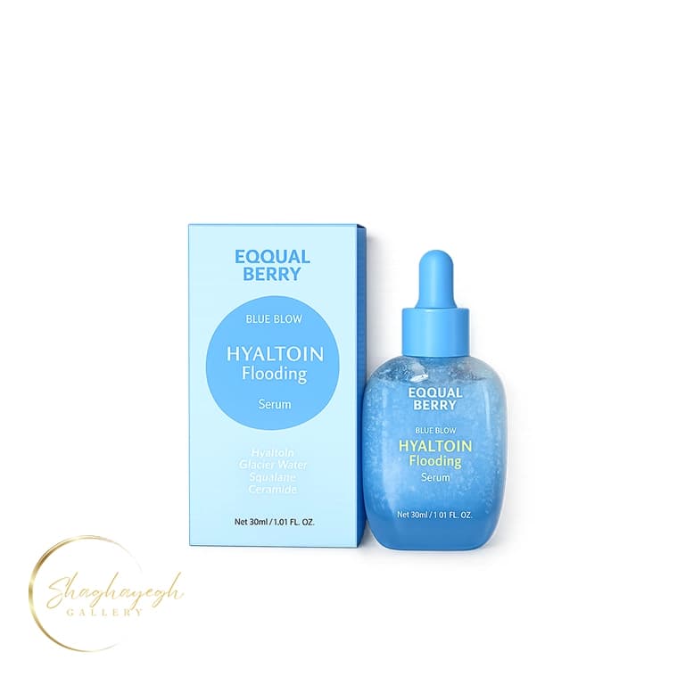سرم ابرسان و خنک‌کننده هیالتوین پوست دهیدراته اکوالبری ۳۰ میل EQUALBERRY Hyaltoin Flooding Serum 30ml