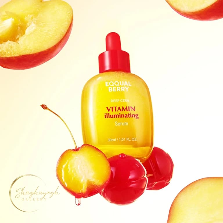 سرم روشن‌کننده و ضدلک ویتامین پوست اکوالبری ۳۰ میل EQUALBERRY Vitamin Illuminating Serum 30ml — تصویر ۳