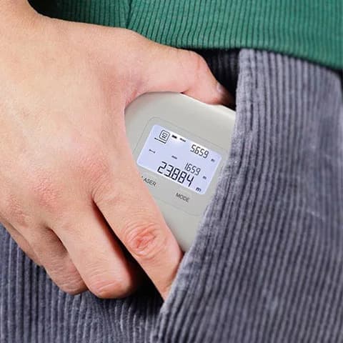 متر لیزری شیائومی Xiaomi AKKU AK301 Meter توان اندازه گیری تا 25 متر — تصویر ۱۰