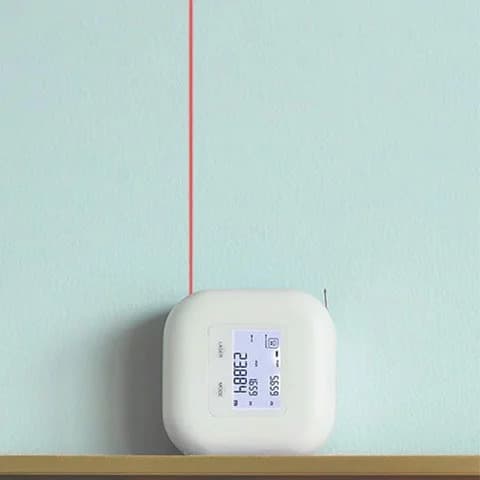 متر لیزری شیائومی Xiaomi AKKU AK301 Meter توان اندازه گیری تا 25 متر — تصویر ۹