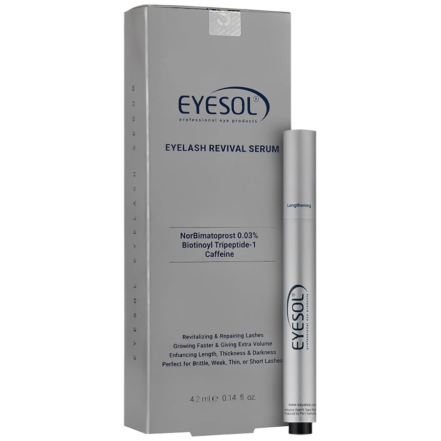 سرم تقویت مژه آیسول 4.2 میل Eyesol eyelash strengthening serum 4.2 ml — تصویر ۵