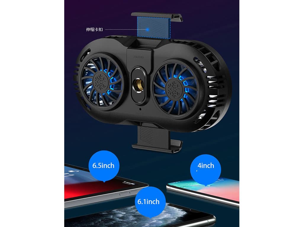 فن گوشی موبایل مخصوص گیمینگ ارلدام Earldom ET-F05 Mobile Gaming Cooling Pad — تصویر ۷