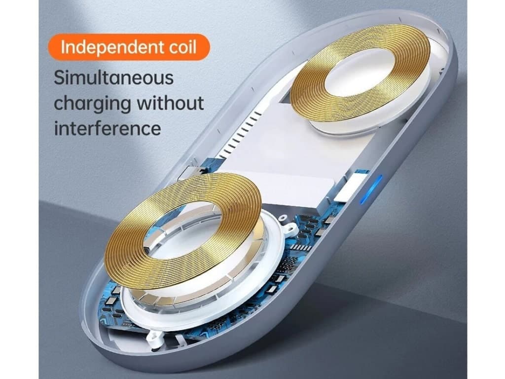 شارژر وایرلس مک‌دودو MCDODO Magnetic 3 in 1 Charging Wireless Charger Dock CH-7061 — تصویر ۴