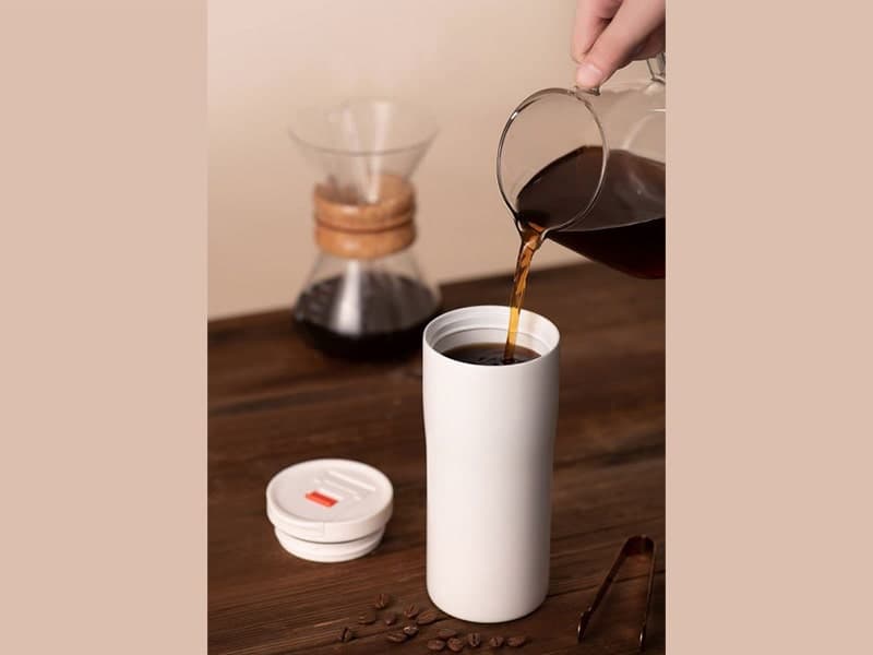 ماگ مسافرتی شیائومی Xiaomi Funjia Portable Leak-Proof Coffee Cup 480ML — تصویر ۷