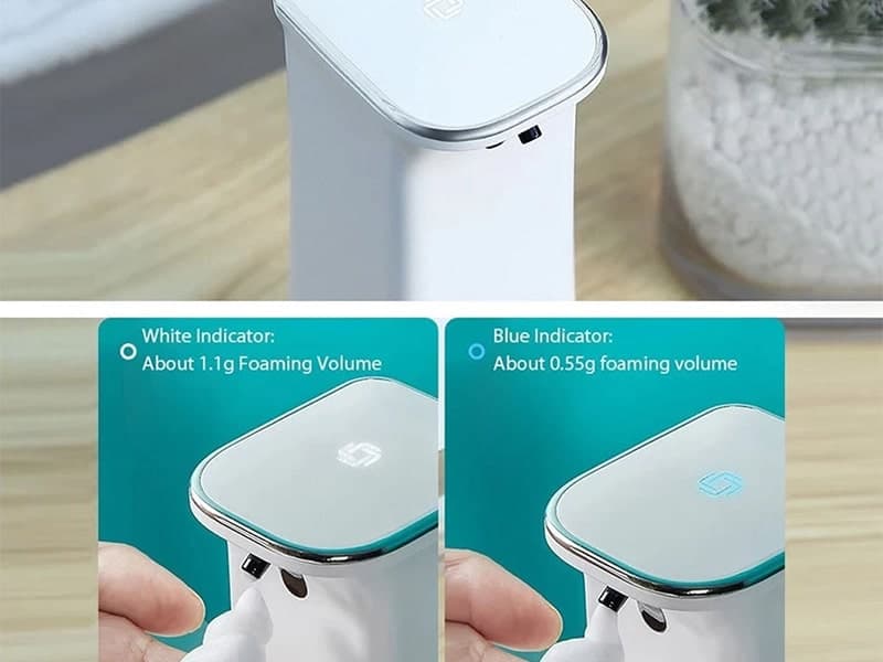 دستگاه فوم ساز اتوماتیک شیائومی انشن Xiaomi ENCHEN POP CLEAN SOAP DISPENSER — تصویر ۱۲