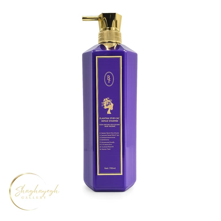 شامپو ترمیم‌کننده و ابرسان مو گیاهی بی اف ۷۸۰ میل BF Plant Moisturizing Repair Shampoo 780ml