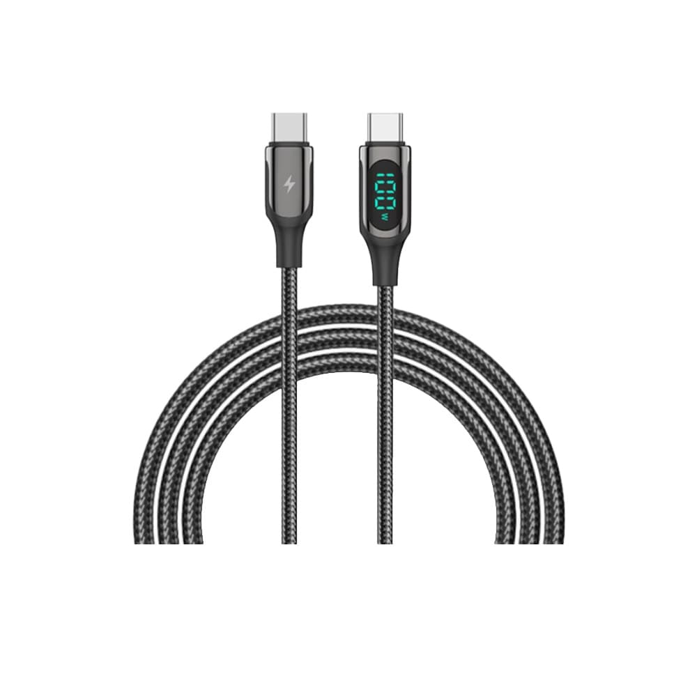 کابل دوسر تایپ سی رچی مدل Recci Ghost Series LED Fast Charging Data Cable RTC-P10CC — تصویر ۲