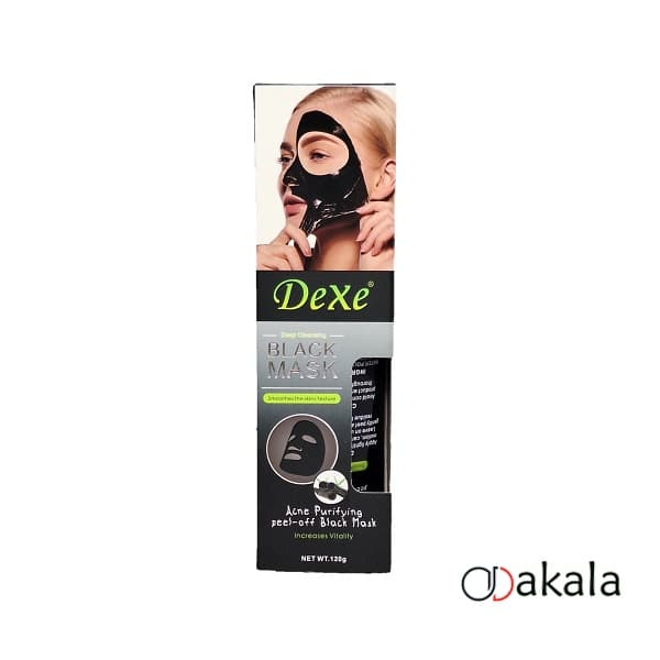 ماسک زغال Dexe دکسی 120 گرم — تصویر ۴