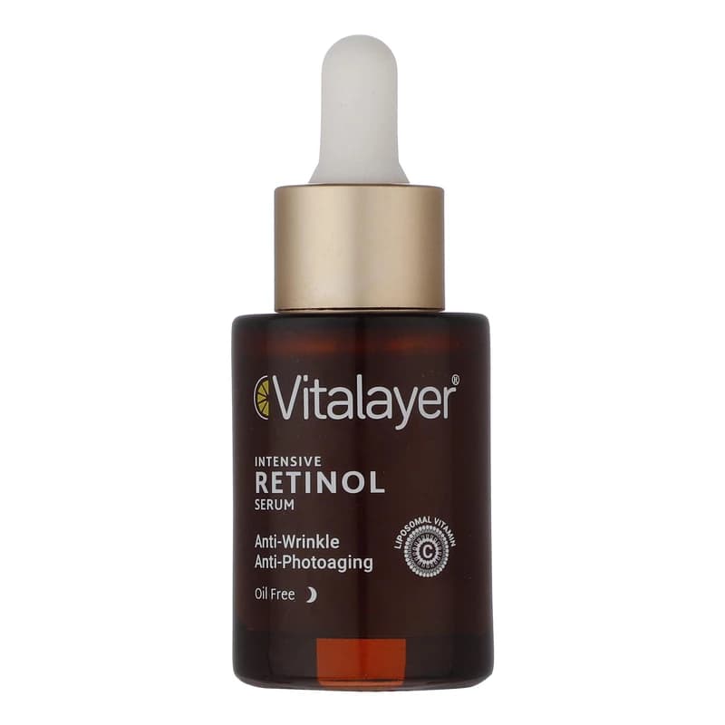سرم ضد چروک رتینول ویتالیر 30 میل Vitalayer retinol anti-wrinkle serum 30 ml — تصویر ۶