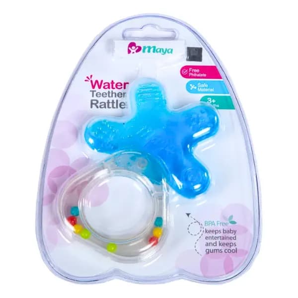 دندانگیر جغجغه ای مایع دار مایا Maya Liquid Rattle Teether — تصویر ۱۰