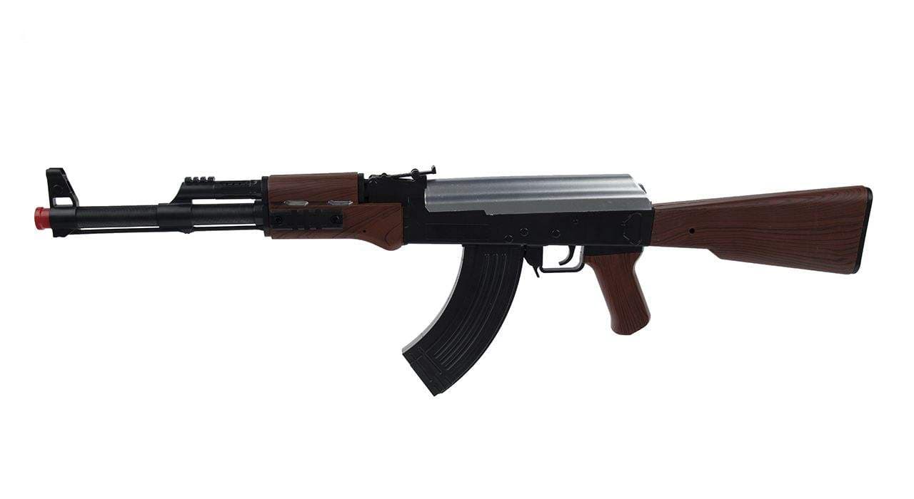 تفنگ اسباب بازی مدل مسلسل کد AK123 — تصویر ۵