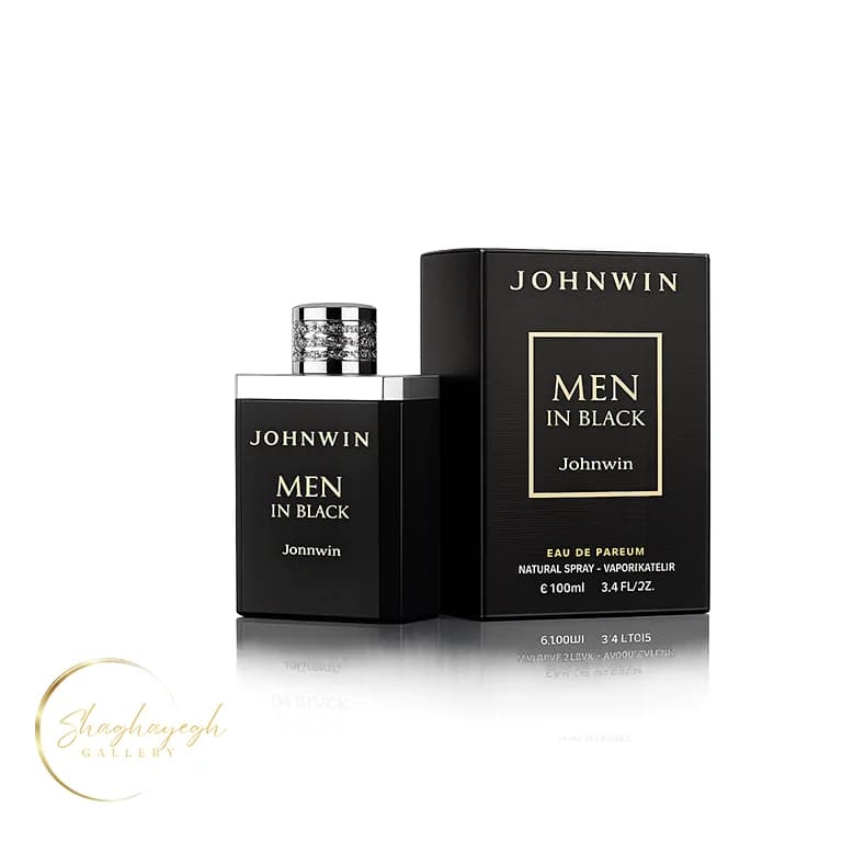 ادکلن جانوین من این بلک ۱۰۰ میل Johnwin Men In Black Eau De Parfum 100ml