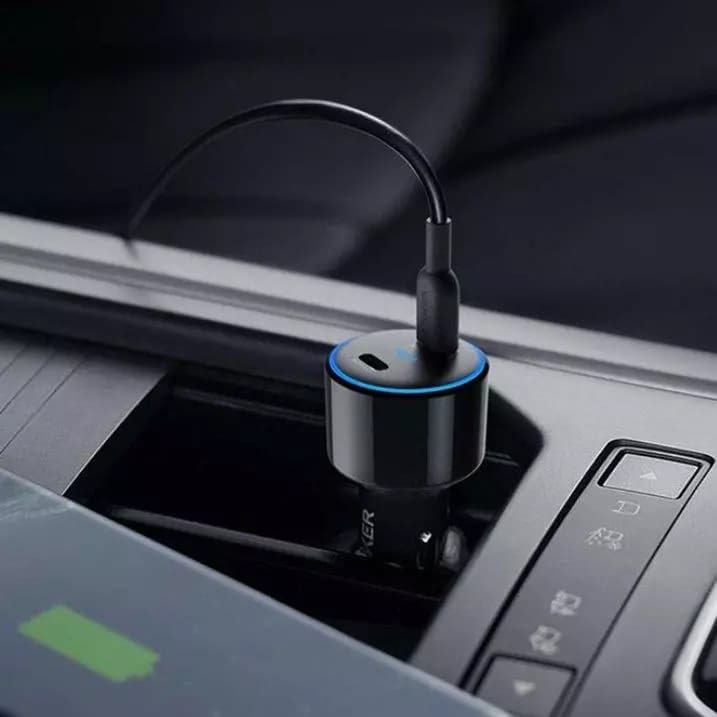 شارژر فندکی انکر مدل Anker Power Drive+ III DUO PD Car Charger A2725 با توان 48W — تصویر ۱۰