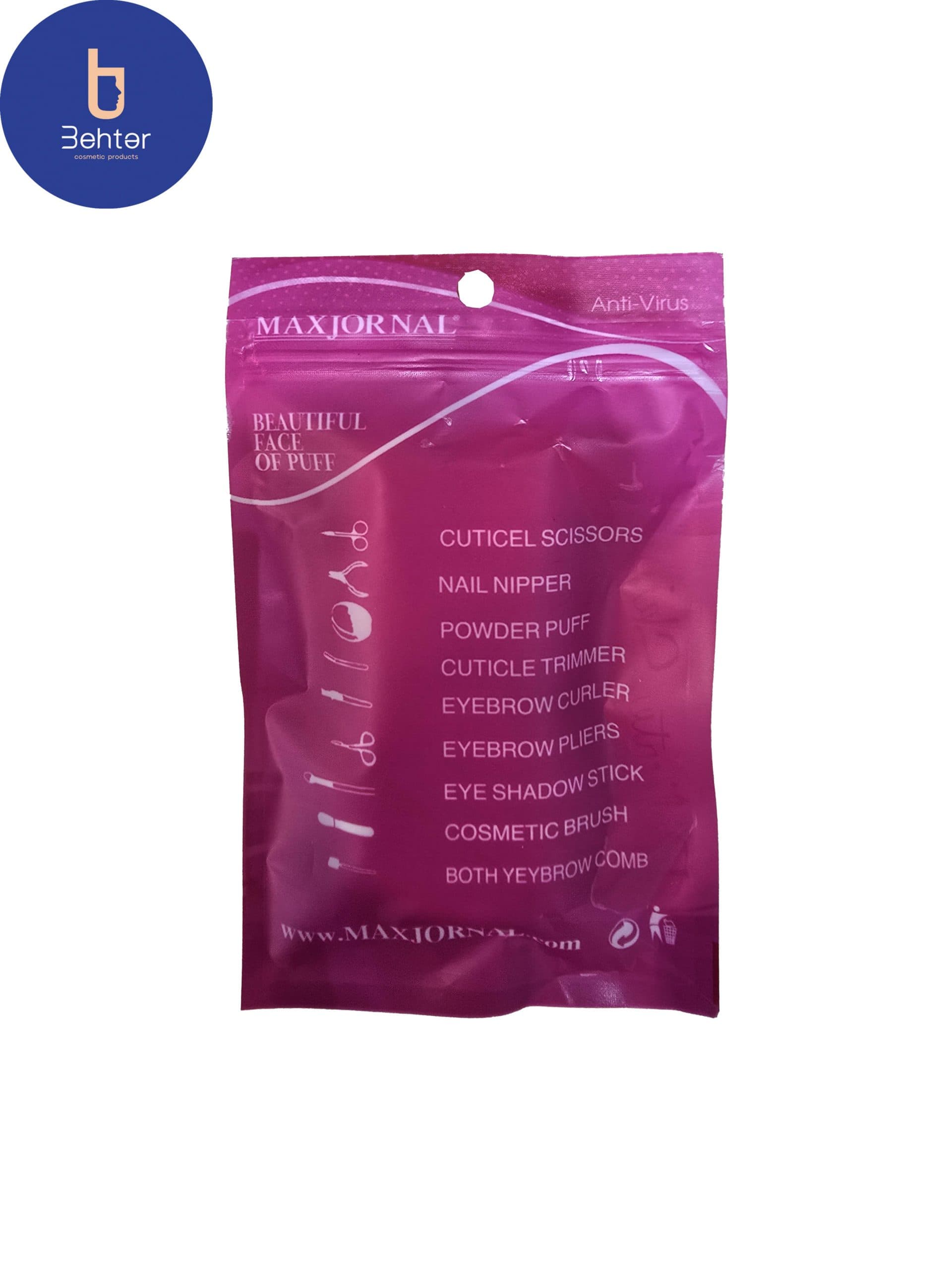 پد آرایشی حوله ای مکس ژورنال کد P51 بسته دو عددی cosmetic pad Max Journal P51 two packs — تصویر ۷