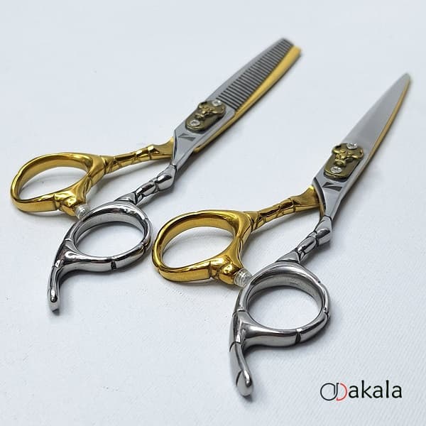 ست قیچی آرایشگری 6 اینچ قدرتی مدل A-B60-33 صیام_فینی