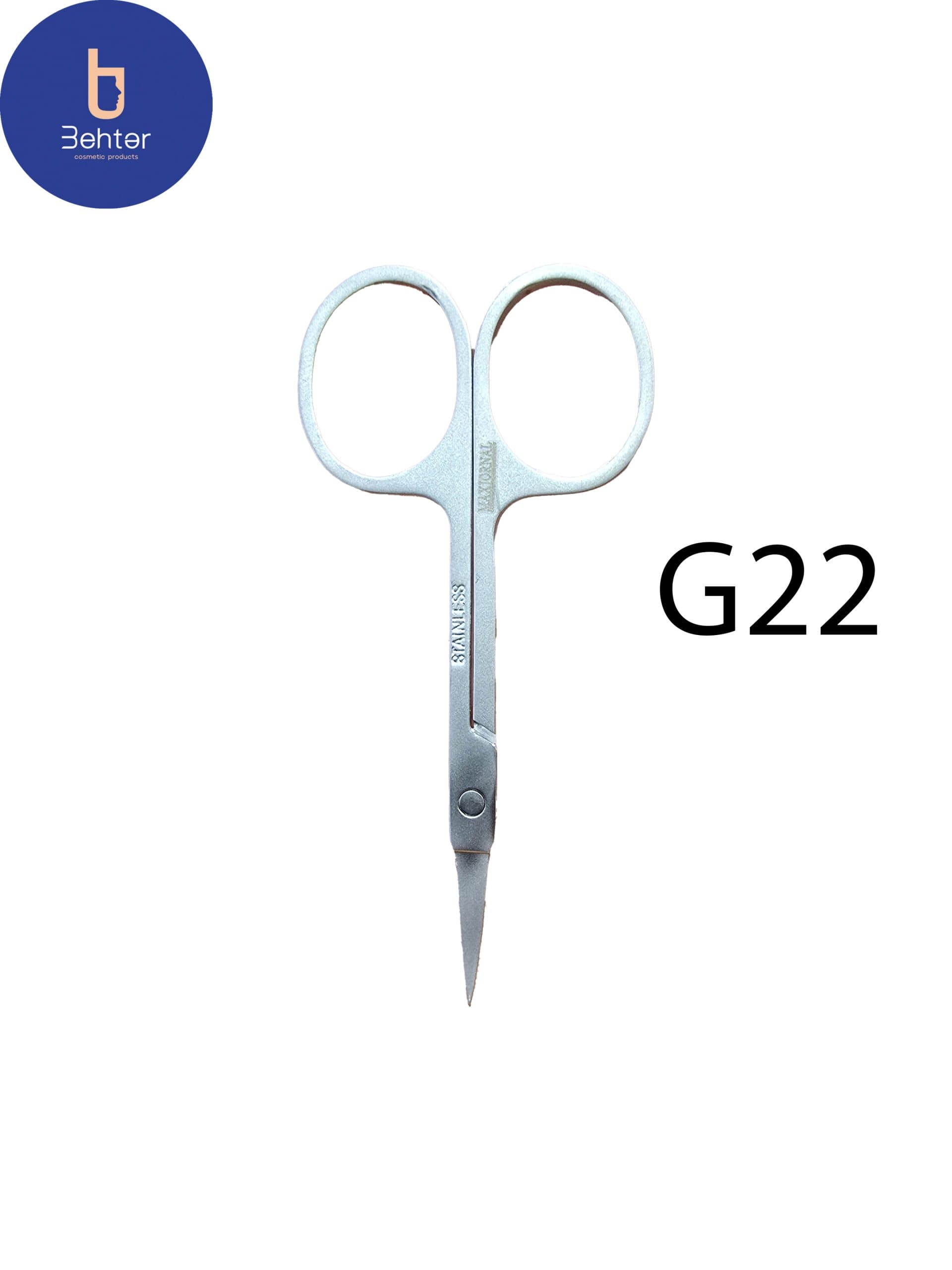 قيچي ابرو مکس ژورنال G22 کد Eyebrow scissors Max Journal G22 — تصویر ۲