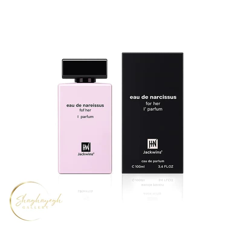 ادکلن جکوینز نارسیوس بلک ۱۰۰ میل Jackwins Eau De Narcissus Black For Her Eau De Parfum 100ml