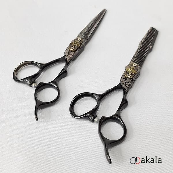 ست قیچی آرایشگری طرح ابر و باد مدل A-B60-32 صیام_فینی 6 اینچ