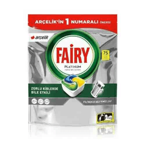 قرص ماشین ظرفشویی فیری مدل Platinum Plus بسته بندی 40 عددی Fairy Dishwasher tablets , Platinum Plus model , 40 pcs — تصویر ۹