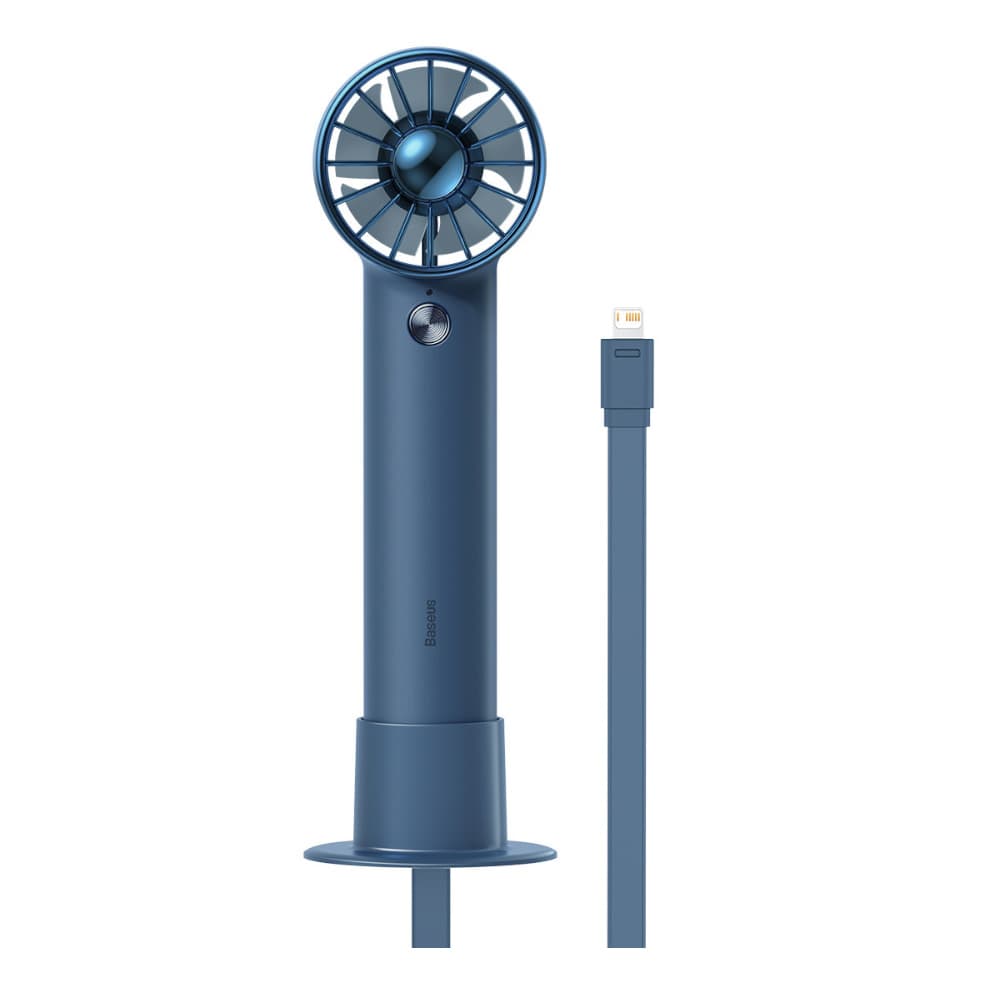 پنکه دستی و پاوربانک بیسوس Baseus ACFX010002 Flyer Turbine با ظرفیت 4000maH و کابل متصل لایتنینگ