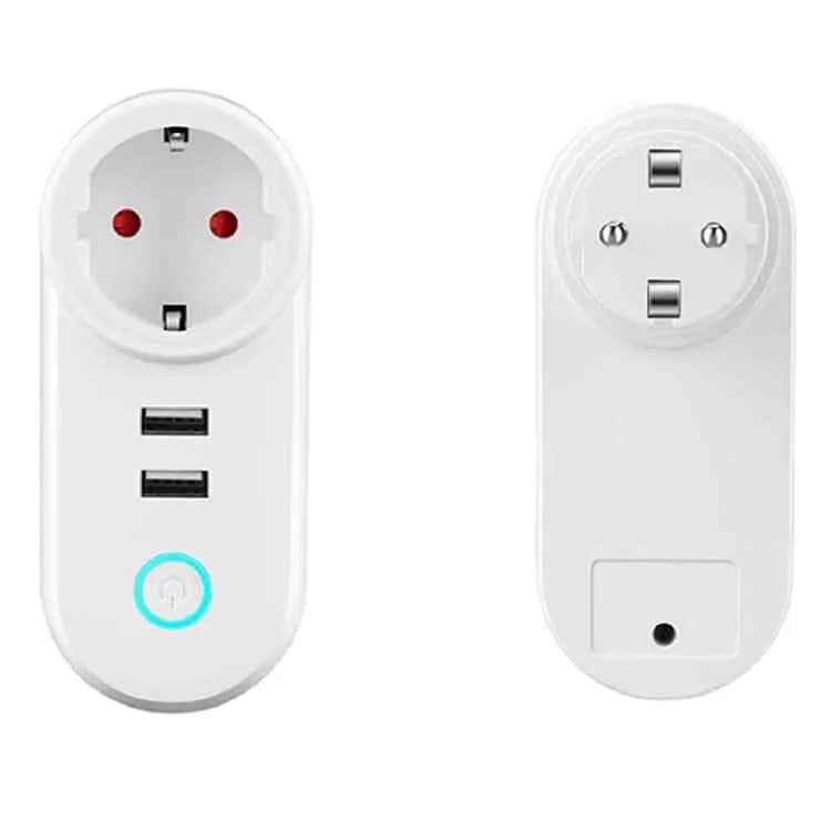 پریز هوشمند Wi-Fi با شارژر USB پرودو مدل WFPU2-WH