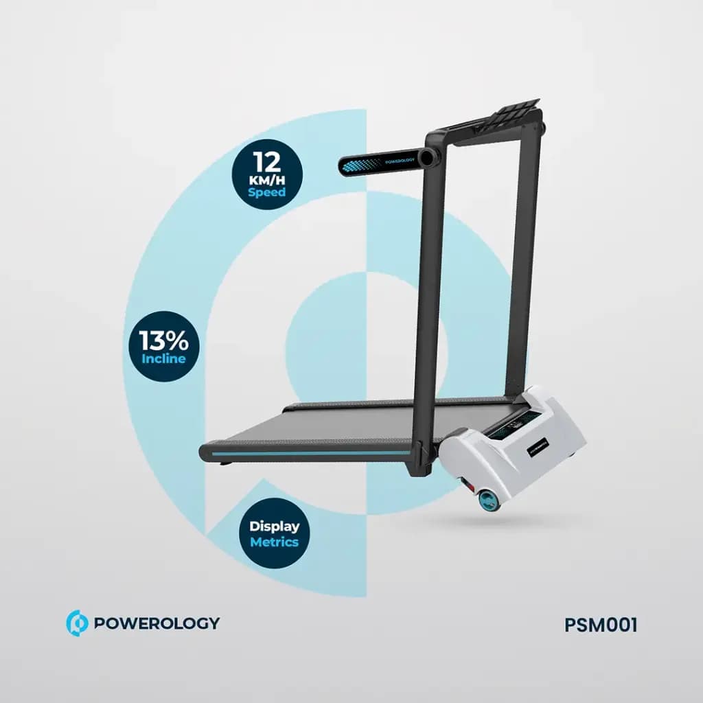 تردمیل تاشو پاورلوژی مدل Incline Folding Treadmill-PSM001 — تصویر ۶