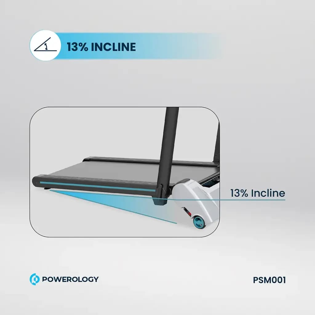 تردمیل تاشو پاورلوژی مدل Incline Folding Treadmill-PSM001 — تصویر ۴
