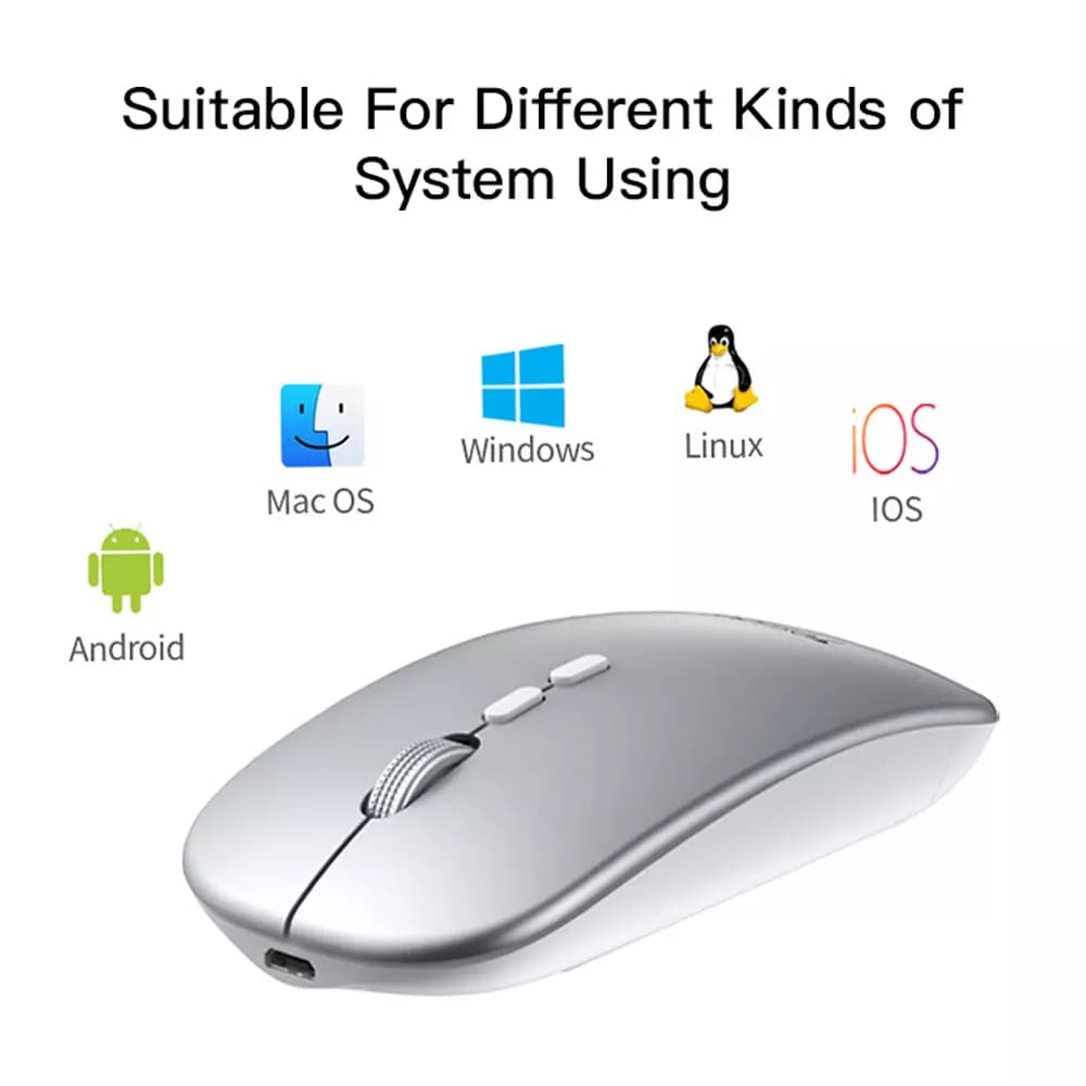 ماوس وایرلس یسیدو مدل YESIDO Wireless Mouse KB15 — تصویر ۶