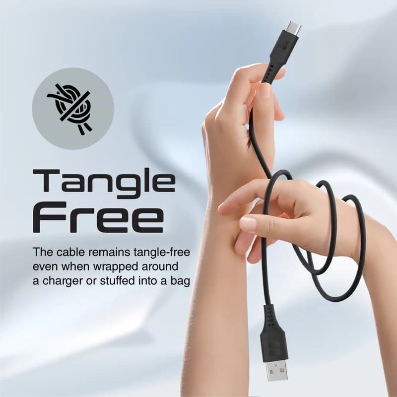 کابل تبدیل USB-A به تایپ سی پرومیت مدل Promate PowerLink-AC120 به طول 1.2 متر — تصویر ۷