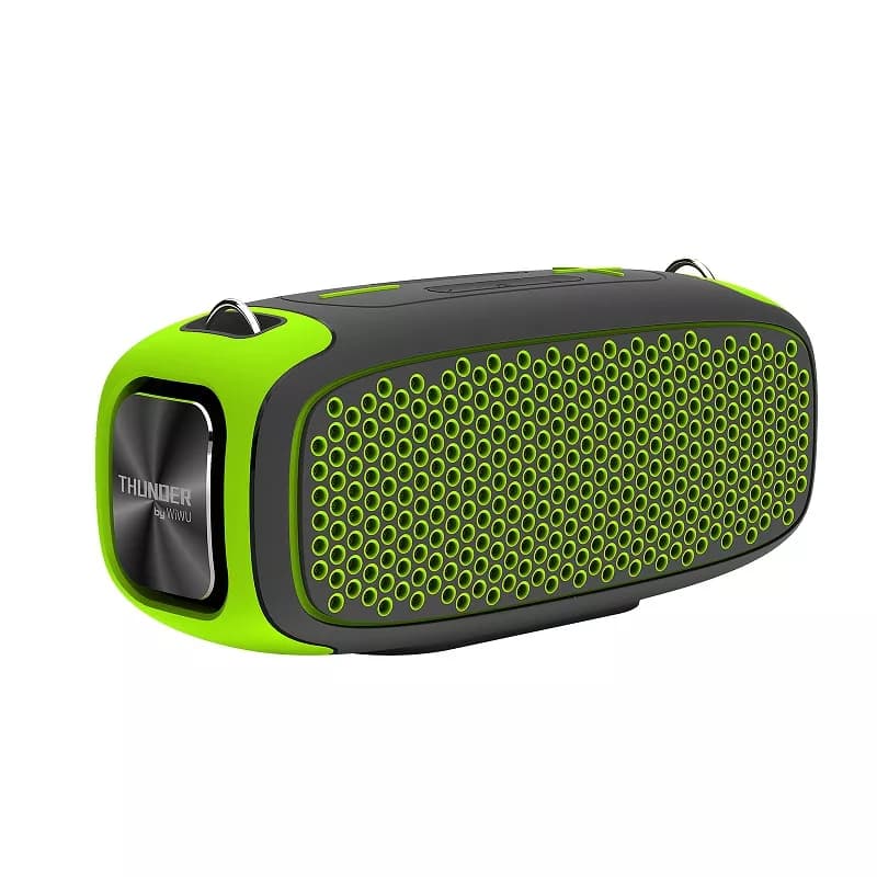 اسپیکر بلوتوث ویوو مدل WiWu Wireless Speaker P16 Max به همراه میکروفون بیسیم — تصویر ۵
