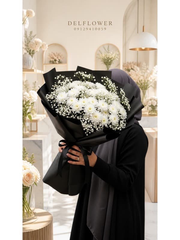 سفارش دسته گل عاشقانه با ارسال همان روز به جنت‌آباد