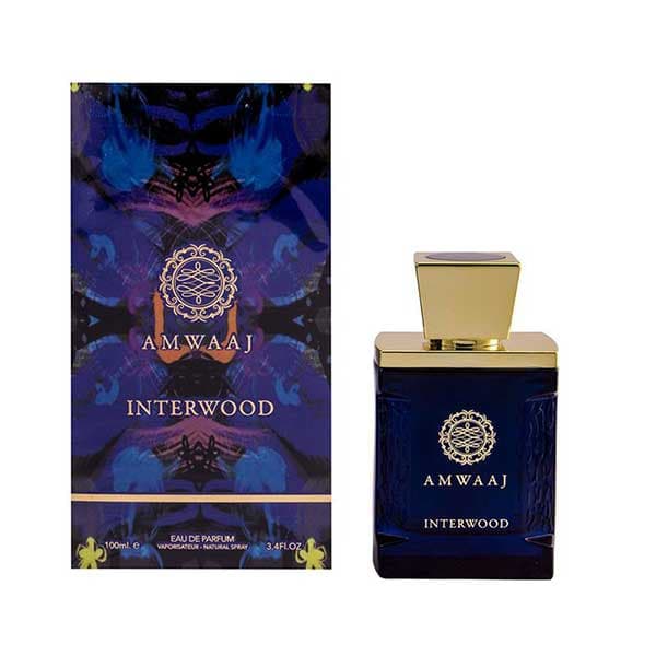 ادو پرفیوم مردانه فراگرنس ورد مدل آمواج اینتروود Amwaaj Interwood حجم 100 میلی‌لیتر — تصویر ۴