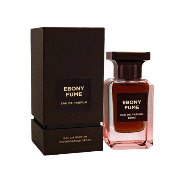 ادو پرفیوم یونیسکس فراگرنس ورد مدل ابونی فوم Ebony Fume حجم 80 میلی‌لیتر — تصویر ۲