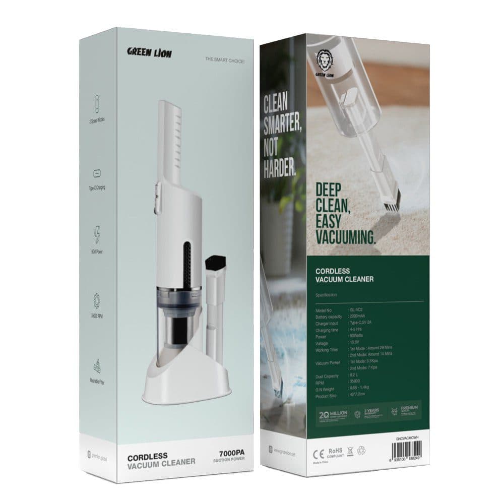 جارو شارژی گرین لاین مدل Cordless — تصویر ۳