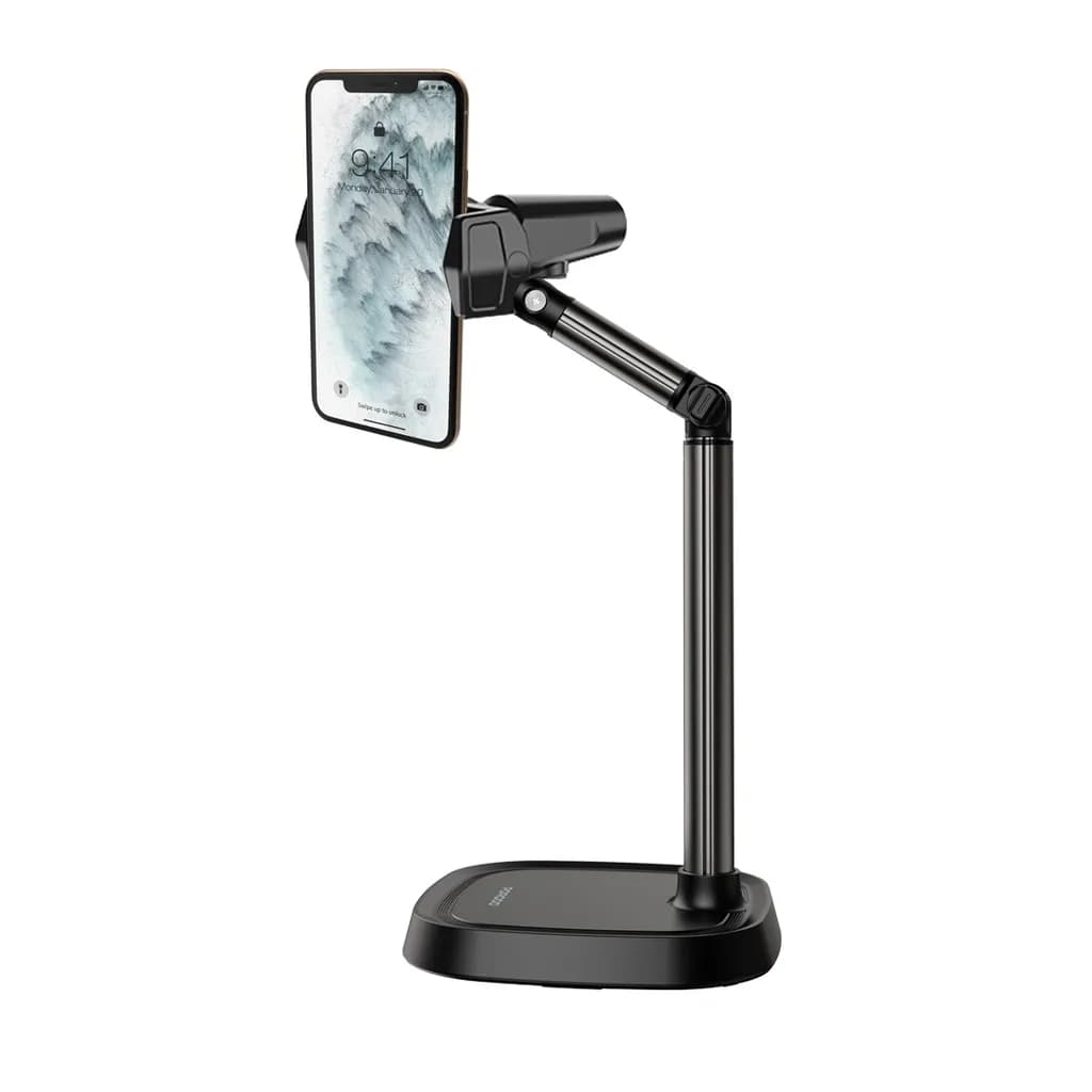 پایه نگهدارنده گوشی رومیزی Porodo Multi-Angle مدل PD-LFST052-BK — تصویر ۳