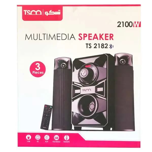 اسپیکر دسکتاپ تسکو مدل TS 2182 — تصویر ۱۱