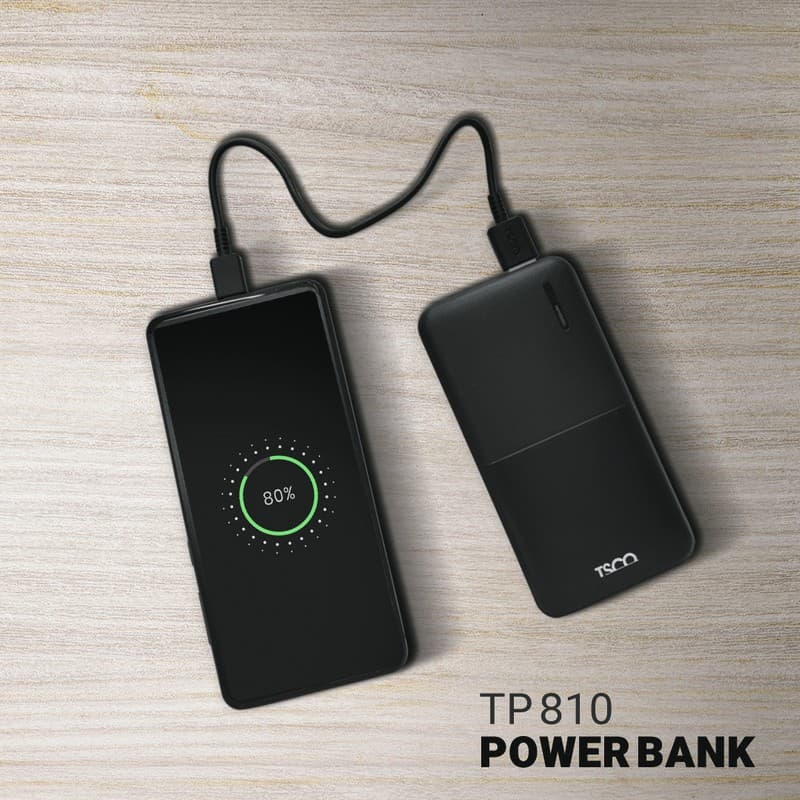 پاوربانک تسکو مدل TP 810 ظرفیت 10000 میلی آمپر ساعت — تصویر ۹