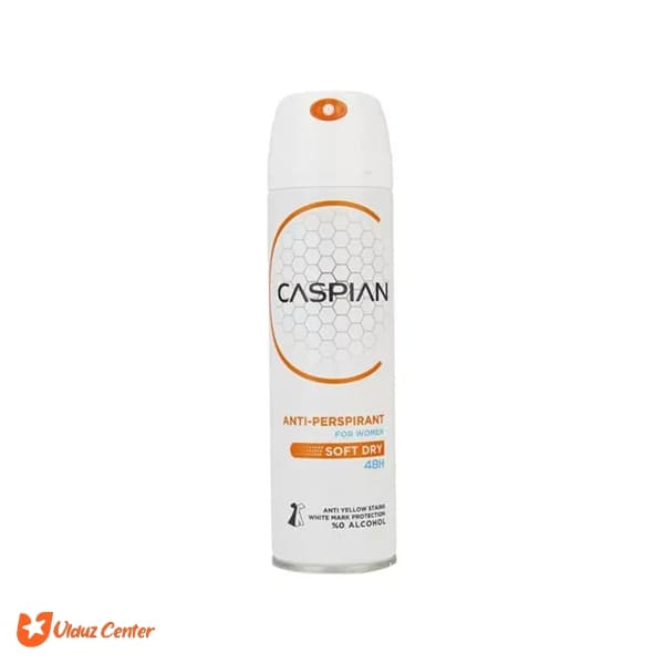 اسپری ضد تعریق زنانه کاسپین مدل Soft Dry حجم 150 میل