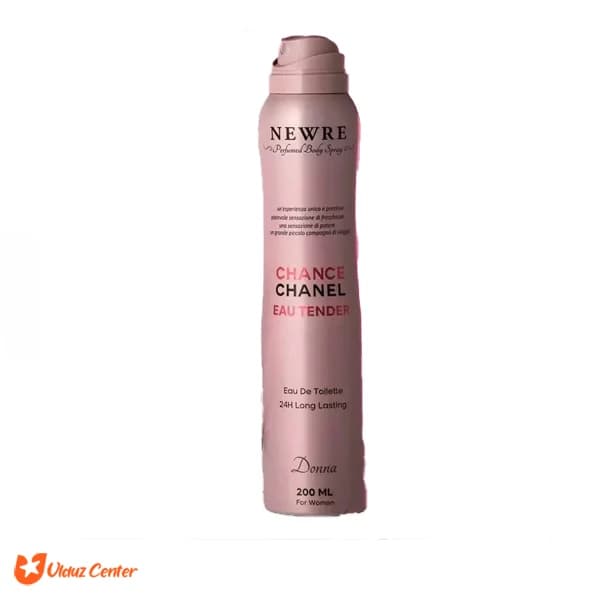 اسپری خوشبو کننده بدن زنانه NEWRE مدل Chance Chanel حجم 200 میل — تصویر ۳
