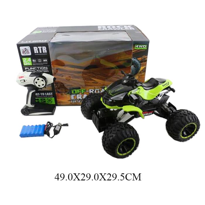 ماشین کنترلی آفرود دو دیفرانسیل صخره نورد مدل CRAWLER کد SL005