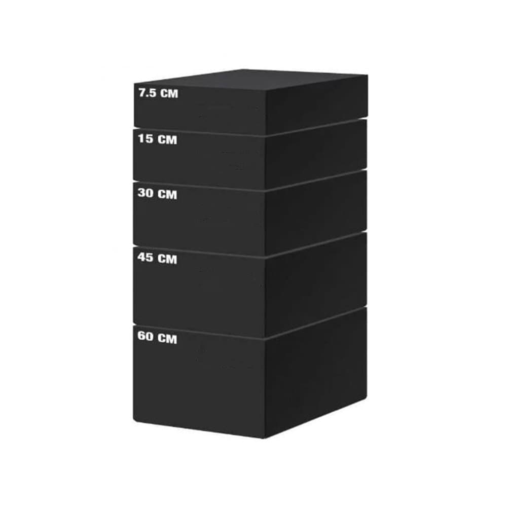 سافت باکس کراسفیت سایز 60*60 مشکی A