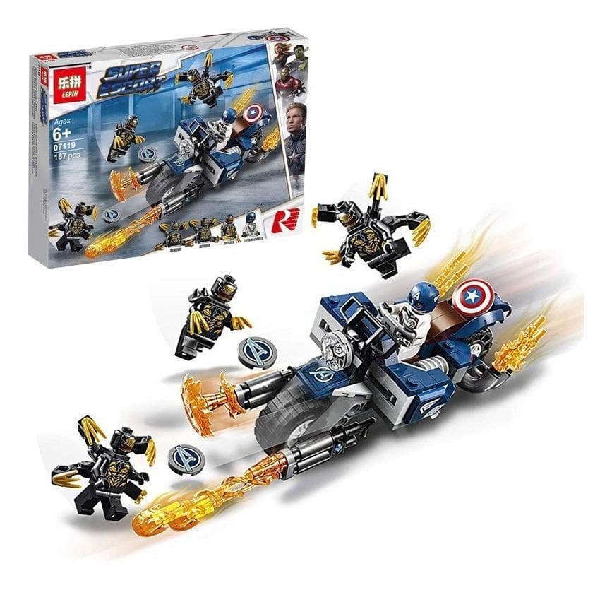لگو کاپیتان آمریکا Avengers برند LEPIN کد 07119