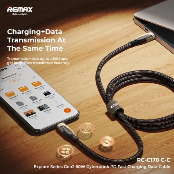 کابل شارژ ریمکس RC-C170 — تصویر ۱۲