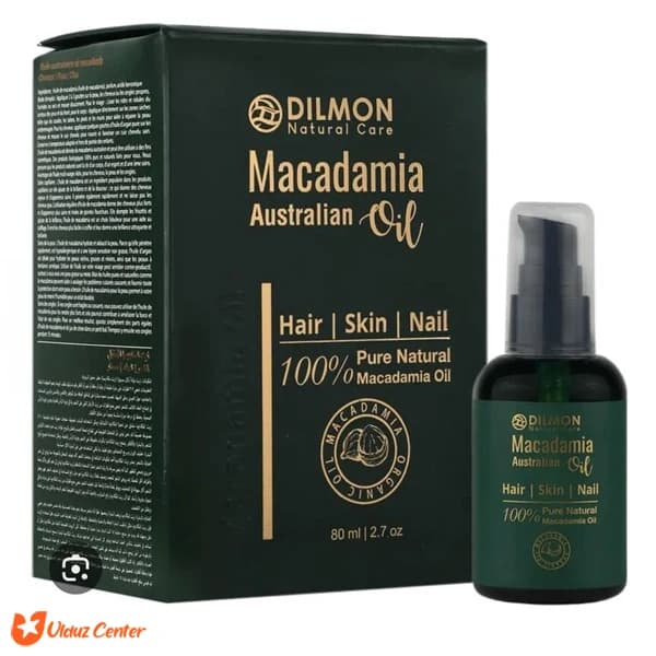روغن ماکادمیا دیلمون مناسب پوست، مو و ناخن 80 میل