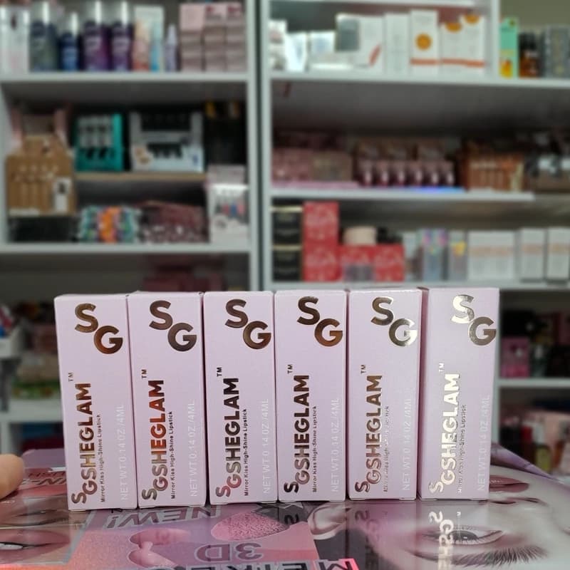 رژ لب برند Mirror Kiss در ۶ رنگ براق و هیدراته کد 5271 — تصویر ۸