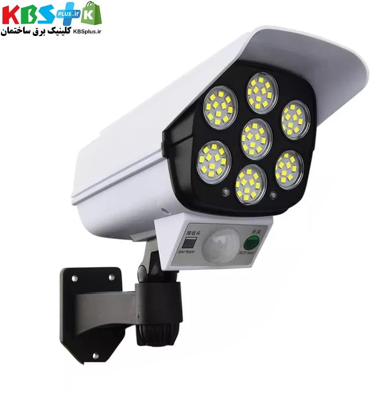 چراغ خورشیدی طرح دوربین مدار بسته مدل YH-2178T — تصویر ۵