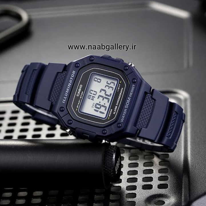 ساعت مچی مردانه کاسیو (Casio) W-218H-2AVDF — تصویر ۱۲