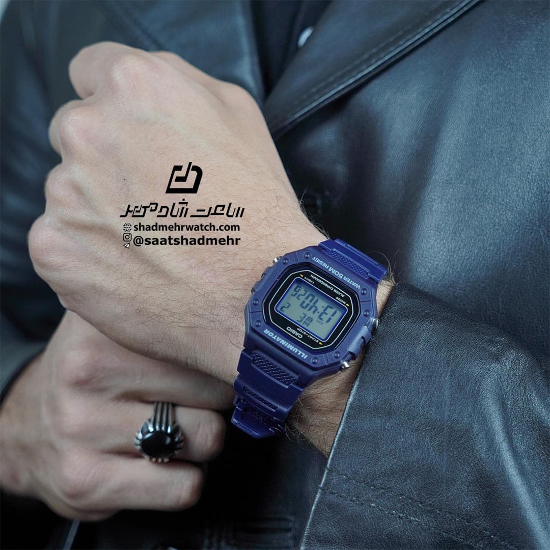 ساعت مچی مردانه کاسیو (Casio) W-218H-2AVDF — تصویر ۴