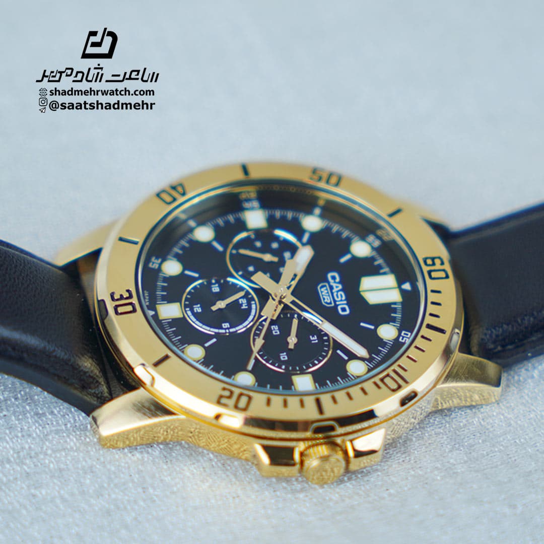 ساعت مچی مردانه کاسیو (Casio) MTP-VD300GL-1EUDF — تصویر ۱۱